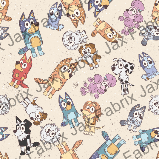 Aussie Dog Friends Tan PC421