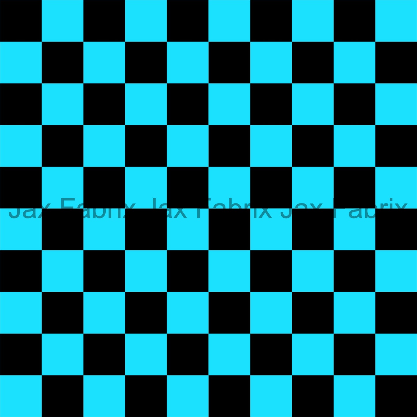Black and Blue Checkers LD17