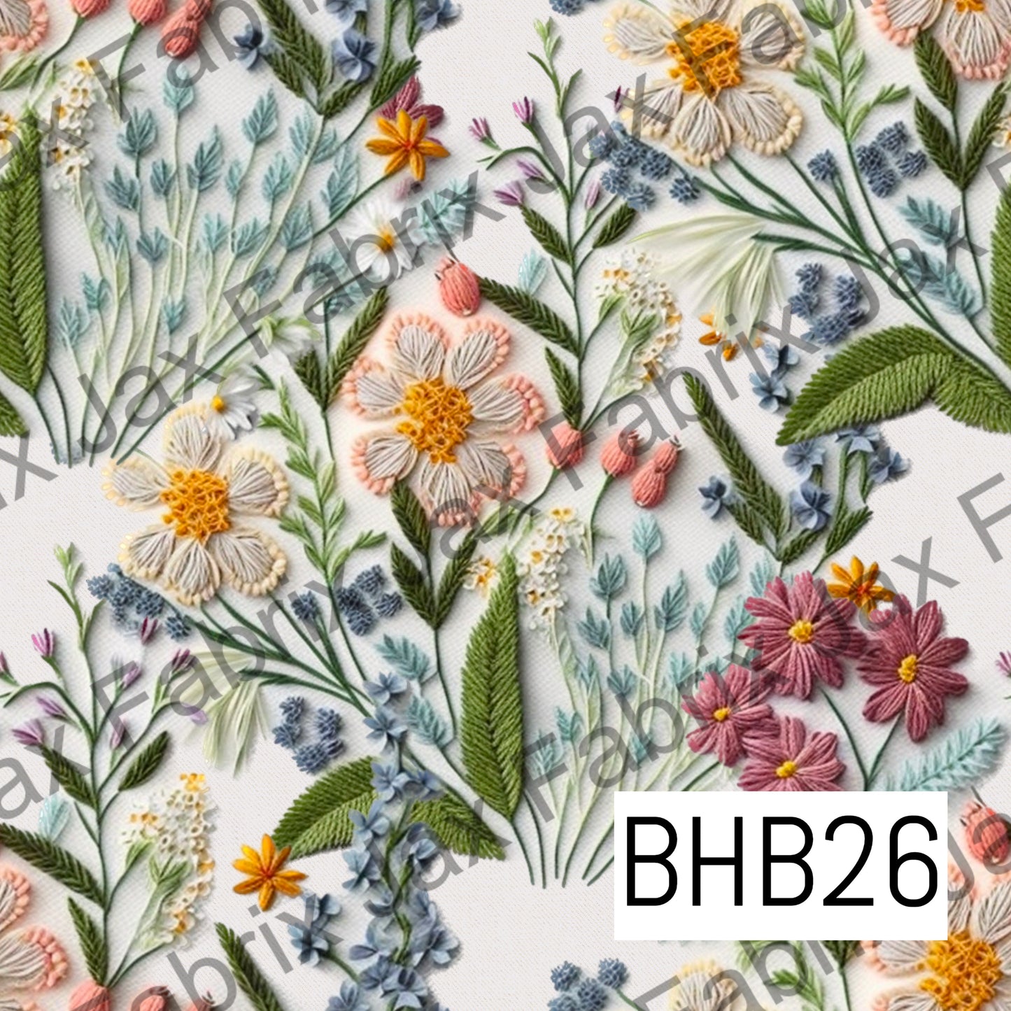 Be A Wildflower Embroidery BHB26