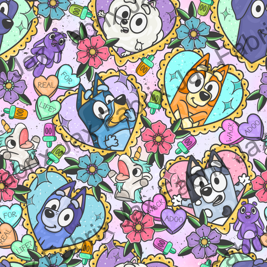 Tattoo Heeler Pastel Multi PC344