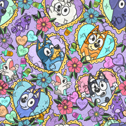 Tattoo Heeler Purple PC346