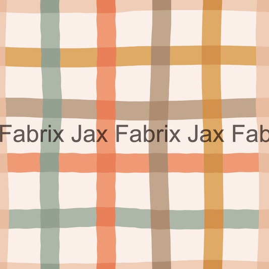 Boho Daisy Plaid RAE22