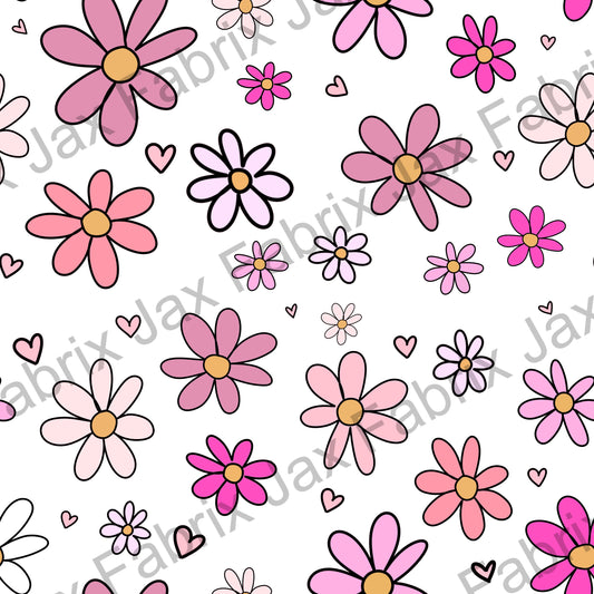 Boho Pink Flowers LD290