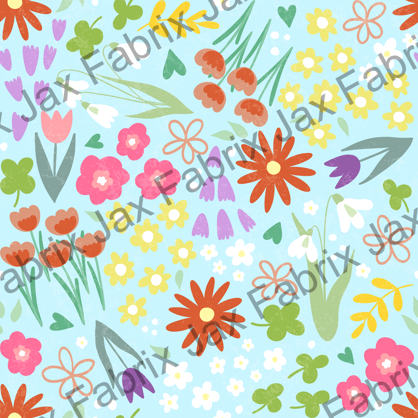 Busy Bright Floral RAE319