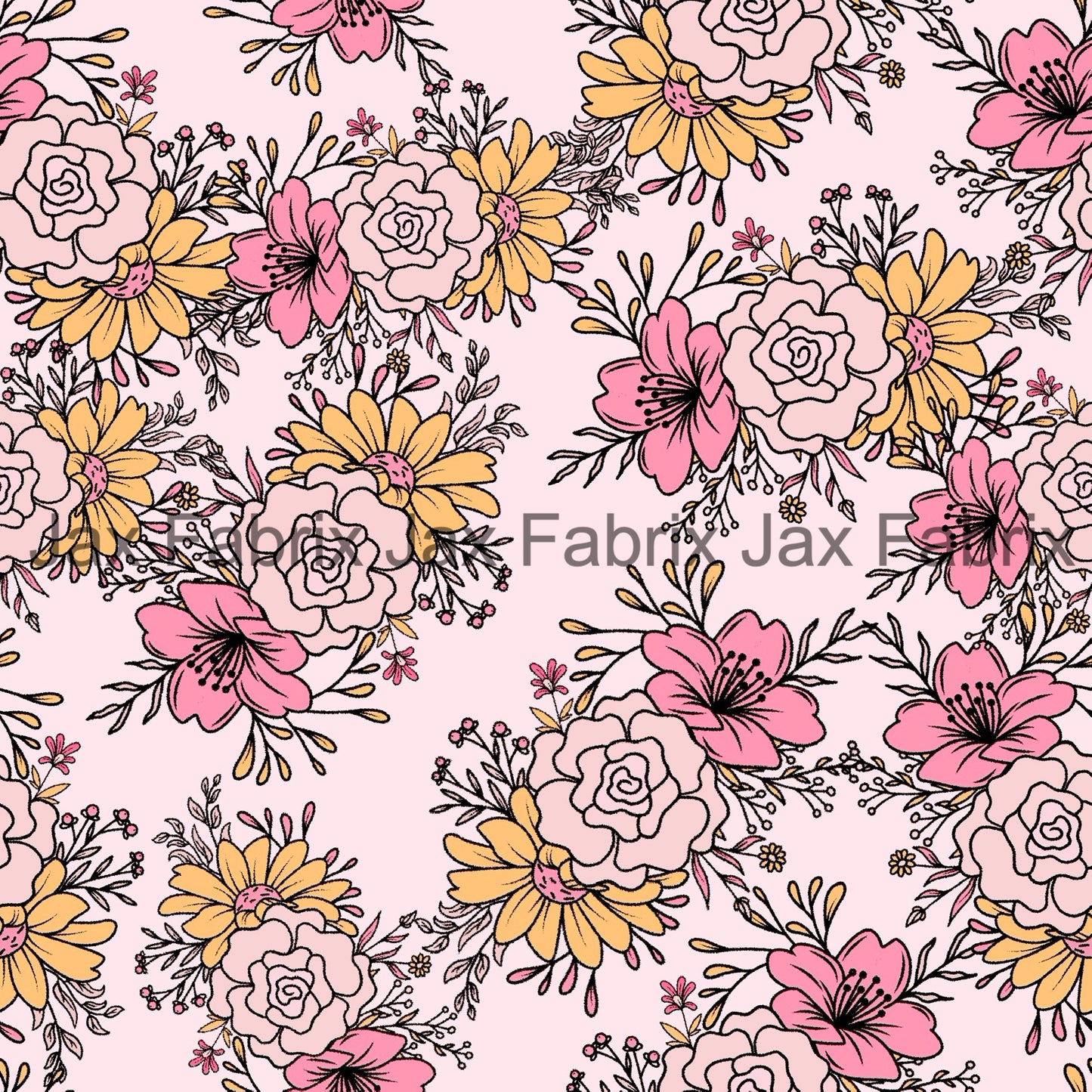 Pink Floral LD217