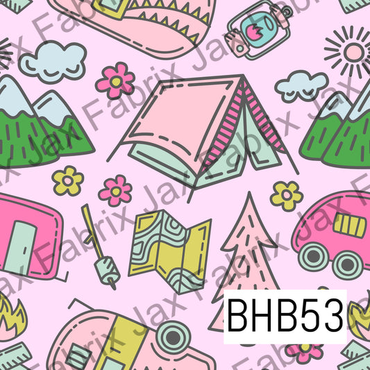 Pink Camping BHB53