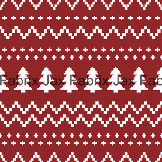 Dinosaur Christmas Red Sweater CR115