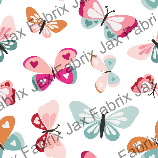 Love Doodle Multi Butterflies CR160