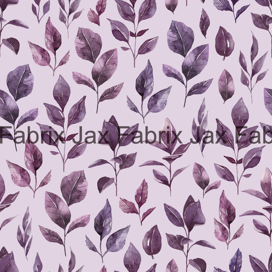 Sugar Plum Christmas Purple Greenery CR120
