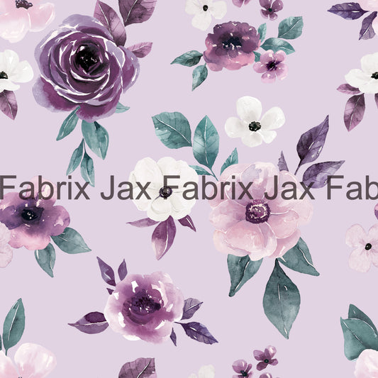 Sugar Plum Lavender Floral CR127