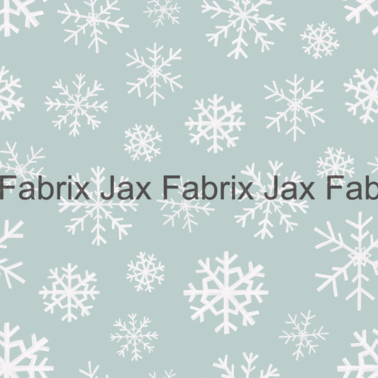 Sugar Plum Blue Snowflakes CR131