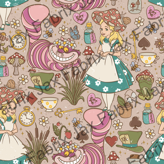 Cottagecore Tea Party Tan PC262