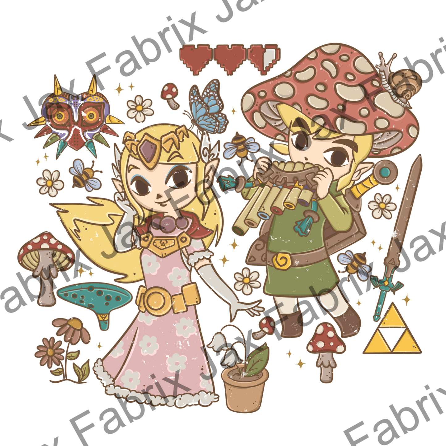Cottagecore Video Game PNG PC216