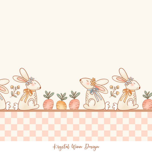 Cottontail Boarder Bunnies KW369
