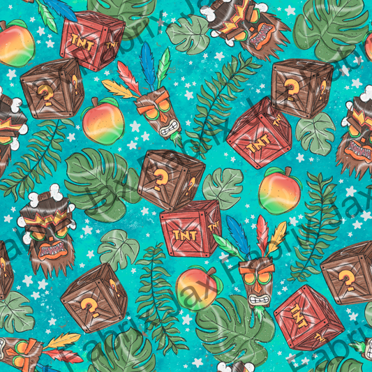 Crash World Teal PC591
