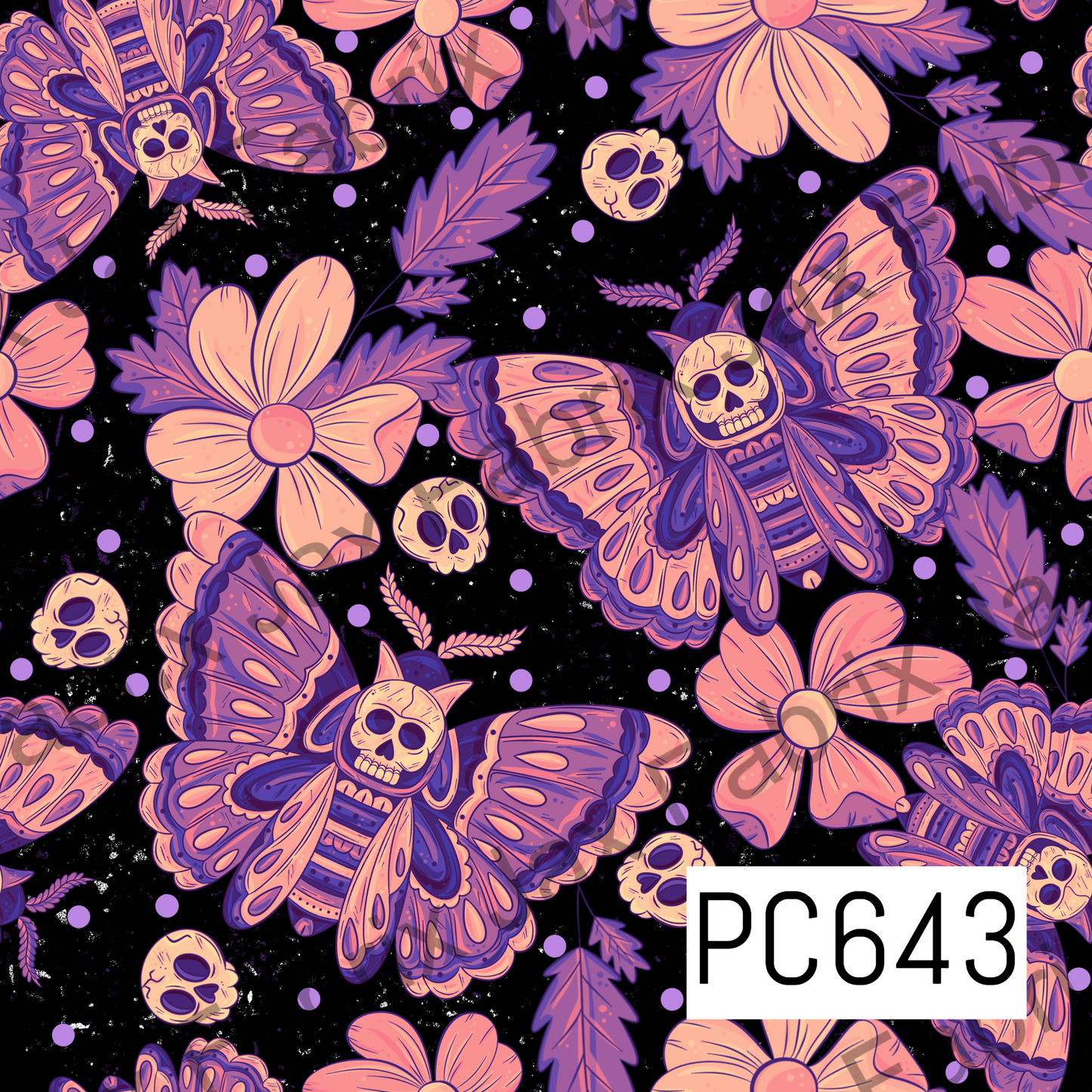 Death Moths Black PC643