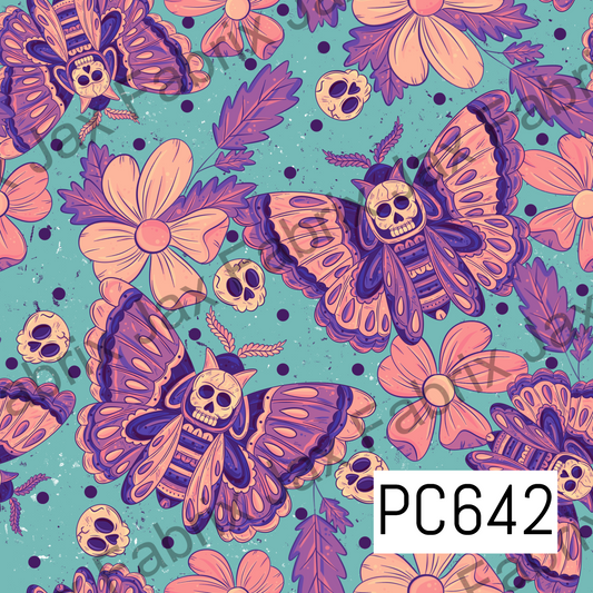 Death Moths Blue PC642
