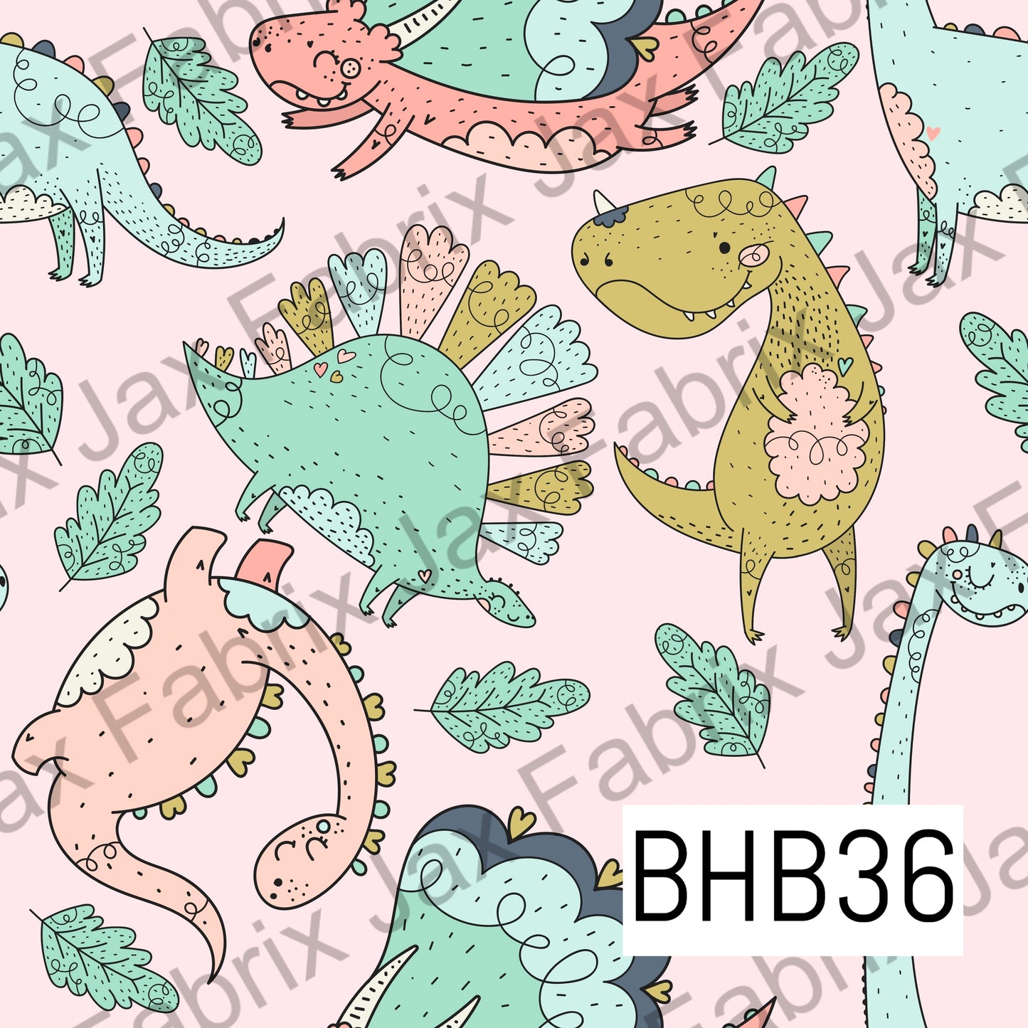 Pink Dinos BHB36