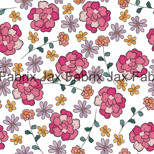 Pop Of Pink Florals BF155