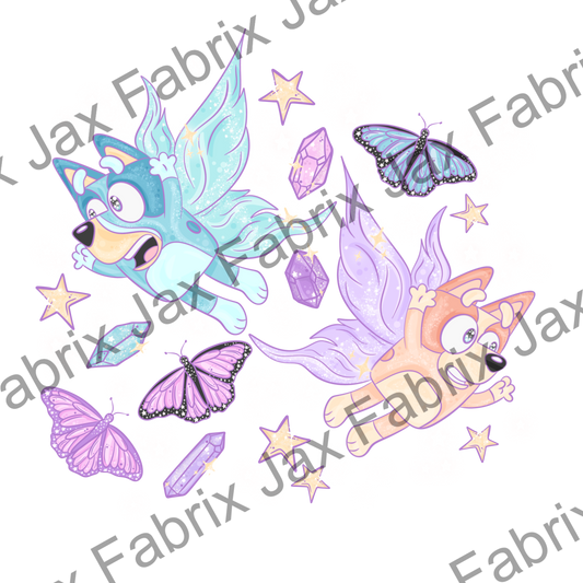 Fairy Sister Pups PNG PC438