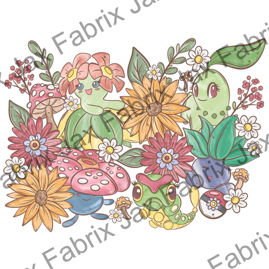 Forest Poke Plant PNG PC528