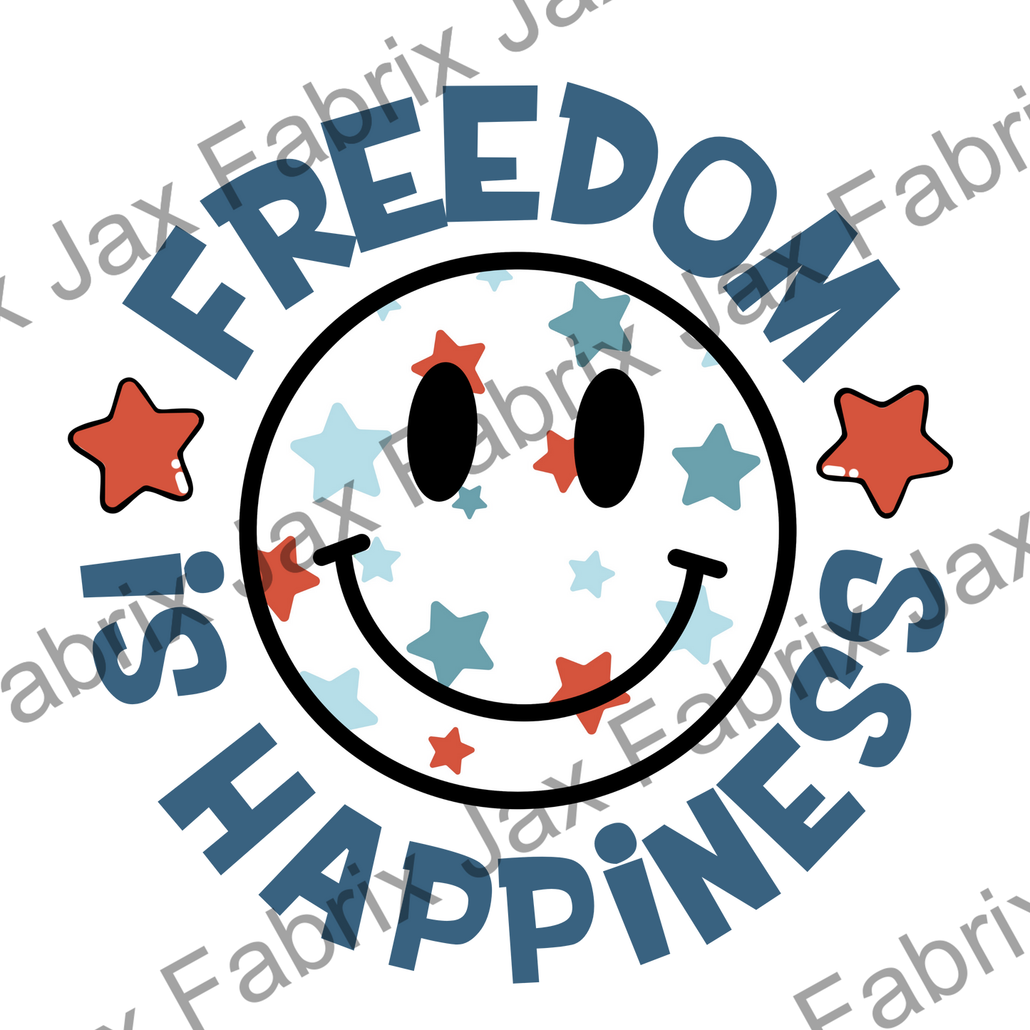 4th Of July Smileys PNG SOD98