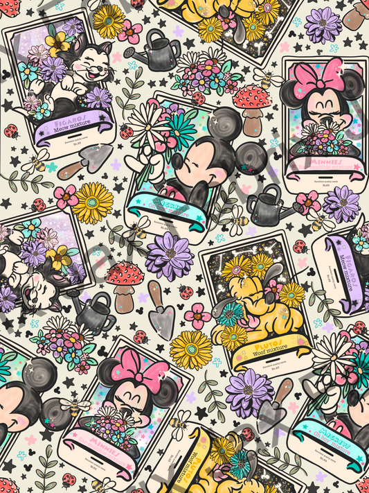 Garden Seed Packets Mouse  LYSS57