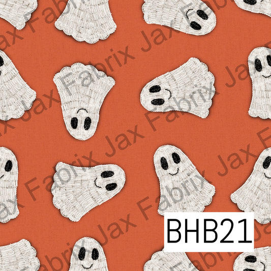 Ghost Embroidery BHB21