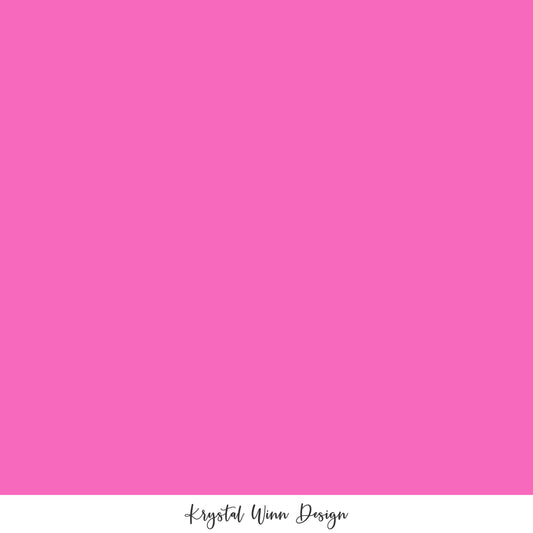 Groovy Solid Hot Pink KW423