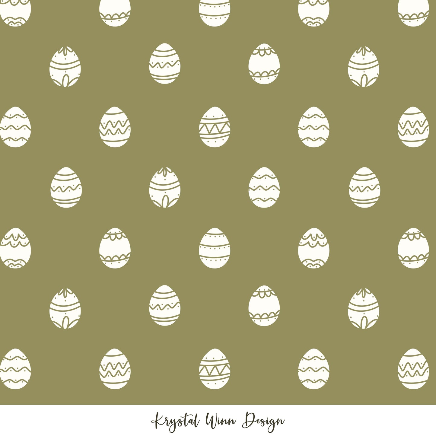 Hoppy Easter Egg Dot Green KW361