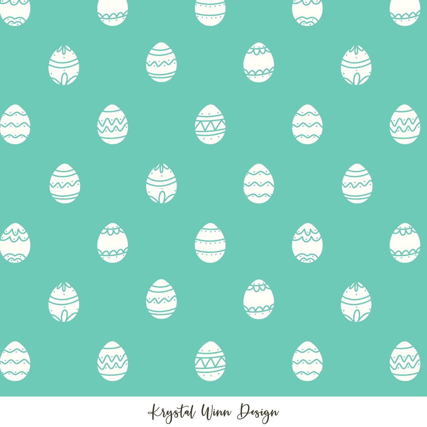 Hoppy Easter Egg Dot Mint KW360