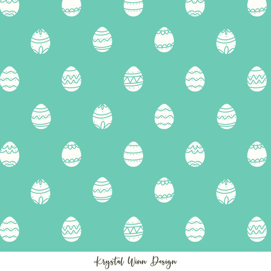 Hoppy Easter Egg Dot Mint KW360