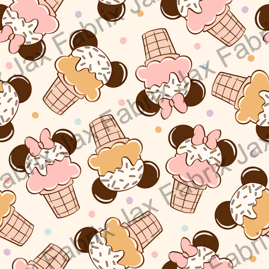 Pink Mouse Ice Cream MDC119