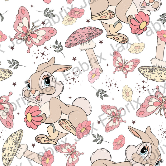 Bunny Mushroom White BP207