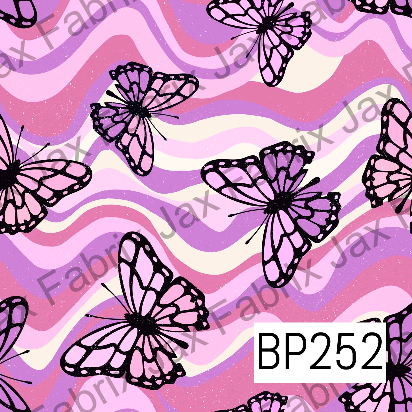 Butterfly Swirl Pink BP252