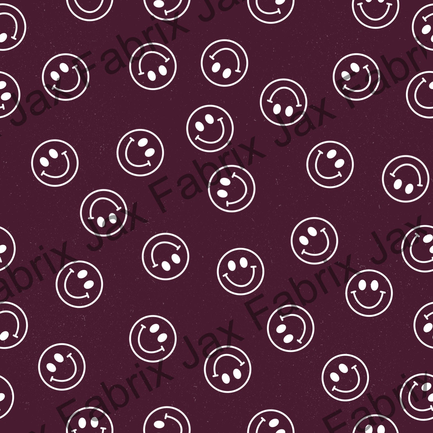 Maroon Smiley  BP136 3692