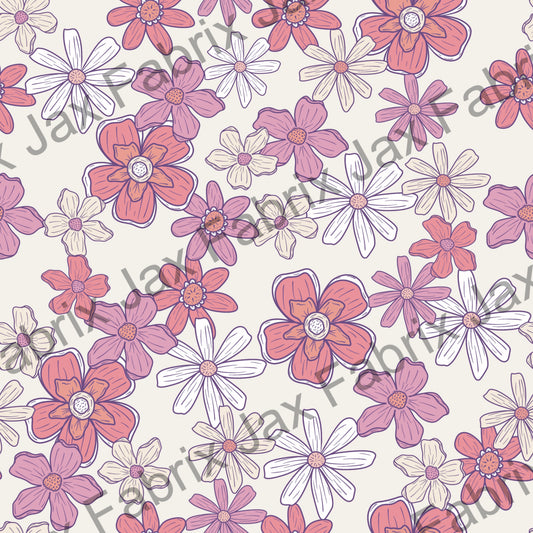 Pink and Purple Floral SKYY100