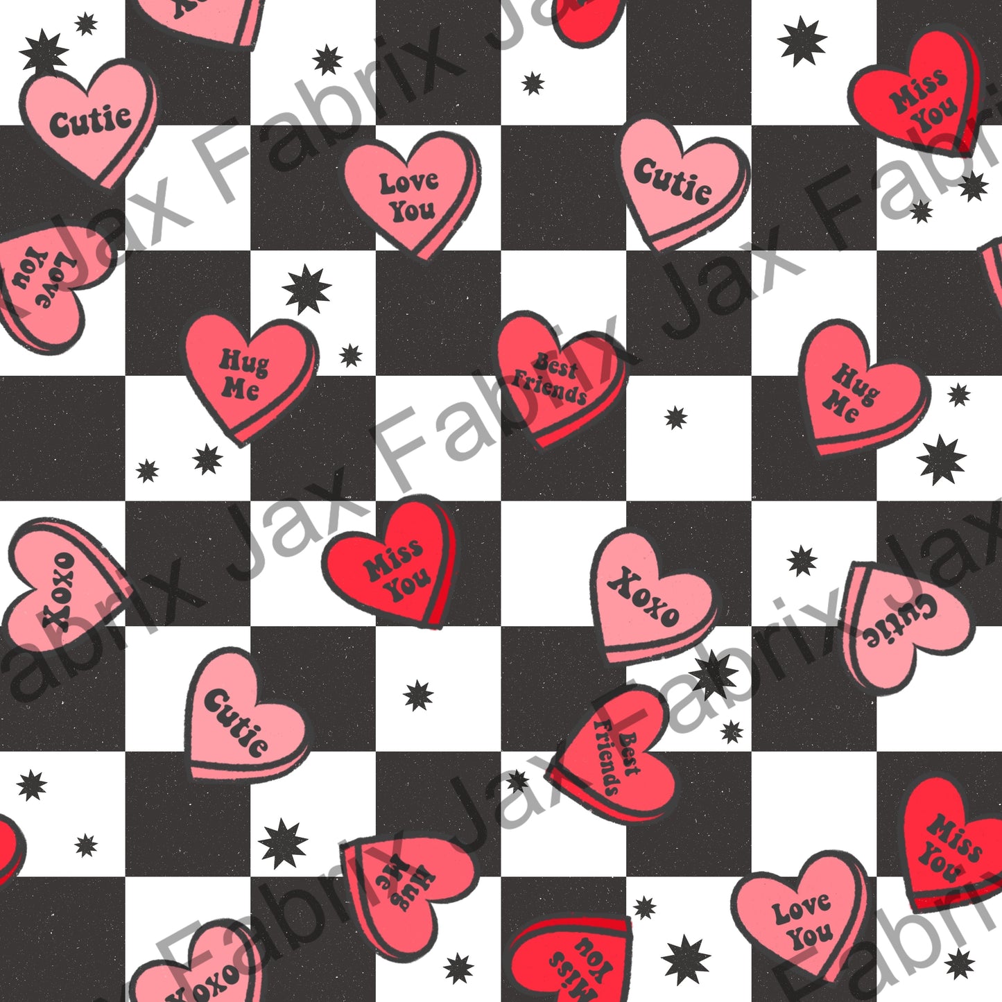 Checkered Hearts SKYY46