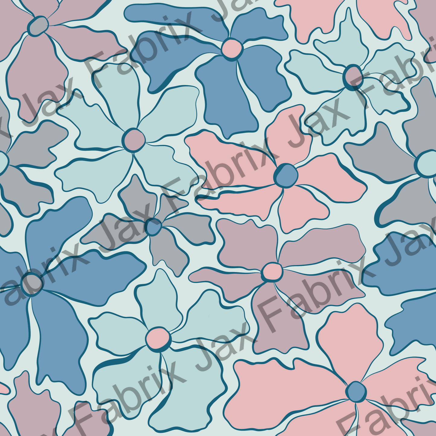 Pastel Flowers SKYY117