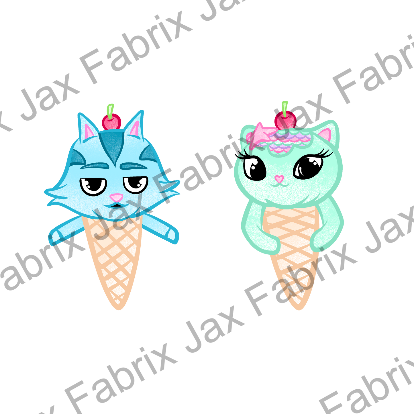 Dollhouse Kitty Cones 2 PNG GSCG23