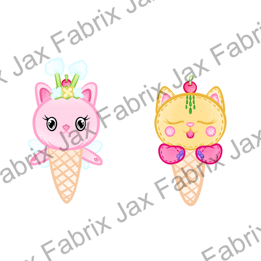 Dollhouse Kitty Cone 1 PNG GSCG22