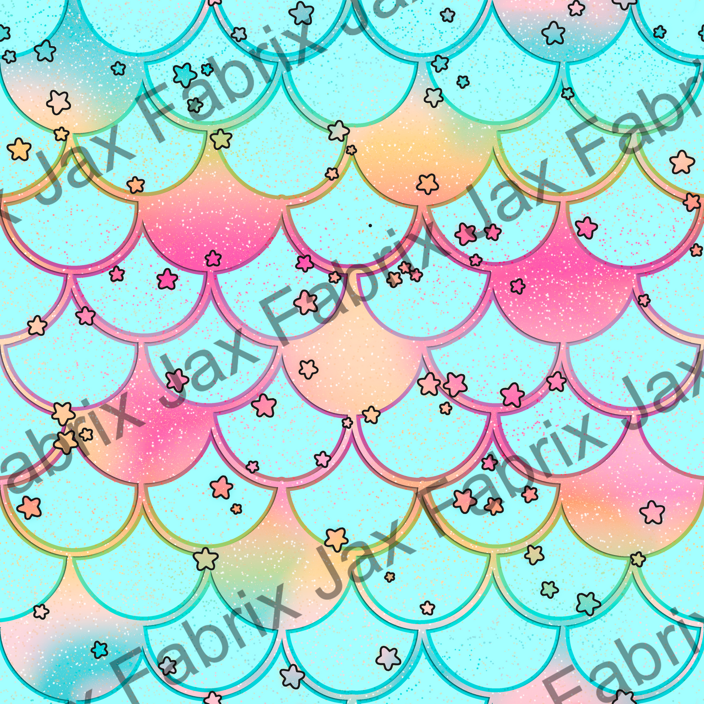 Cutesy Scales Blue MC159