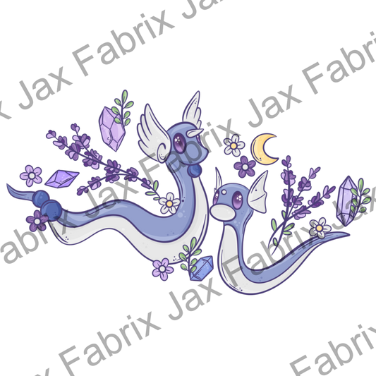 Lavender Dragon Poke PNG PC546