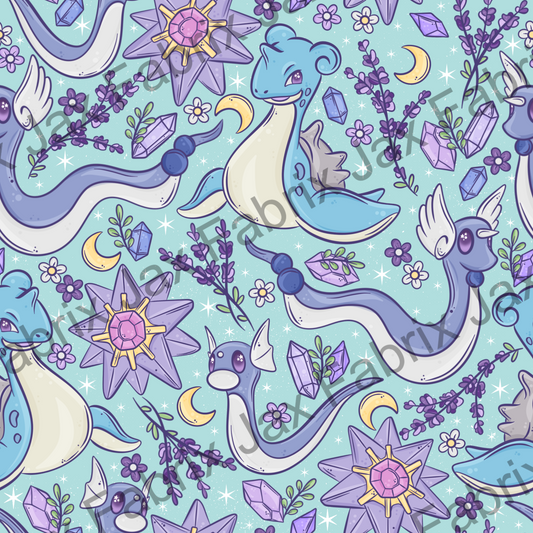 Lavender Poke Light Blue PC543