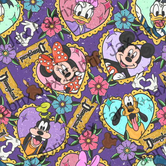 Tattoo Magical Friends Purple PC336