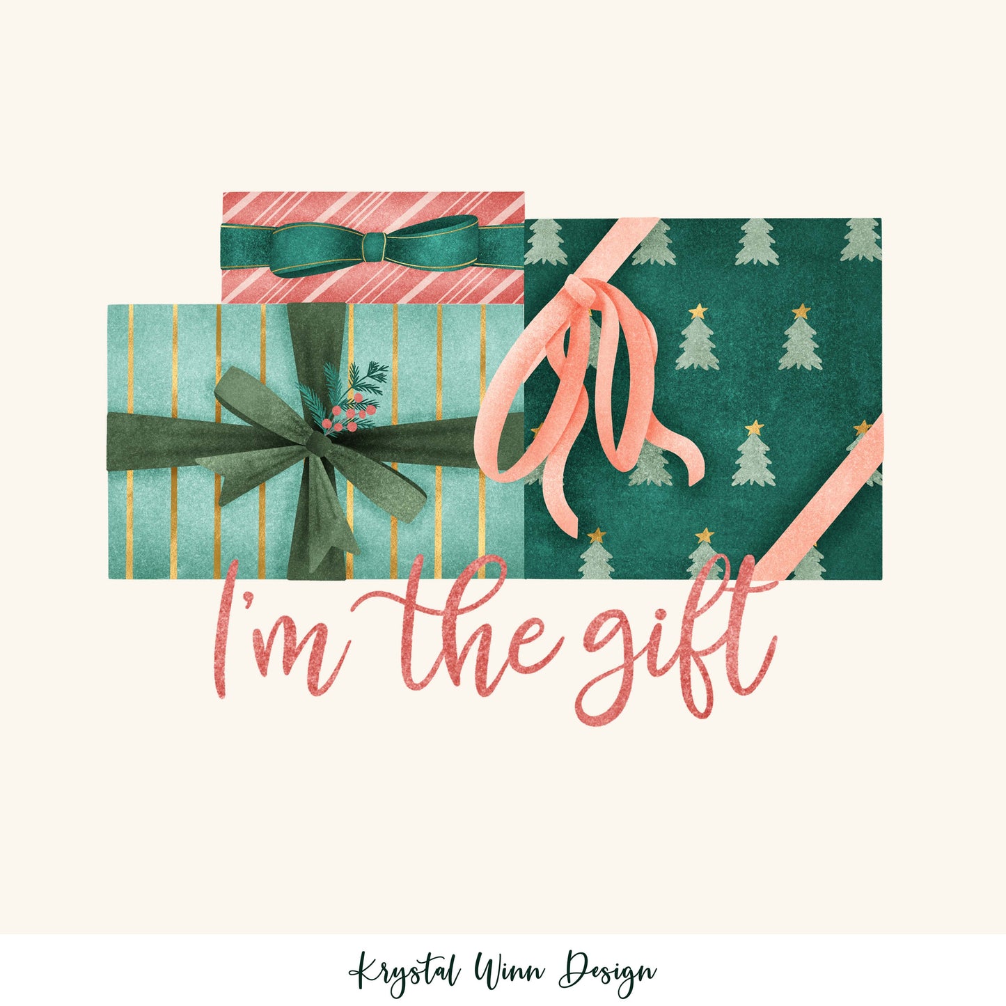 Merry Little Panel - I'm The Gift KW194