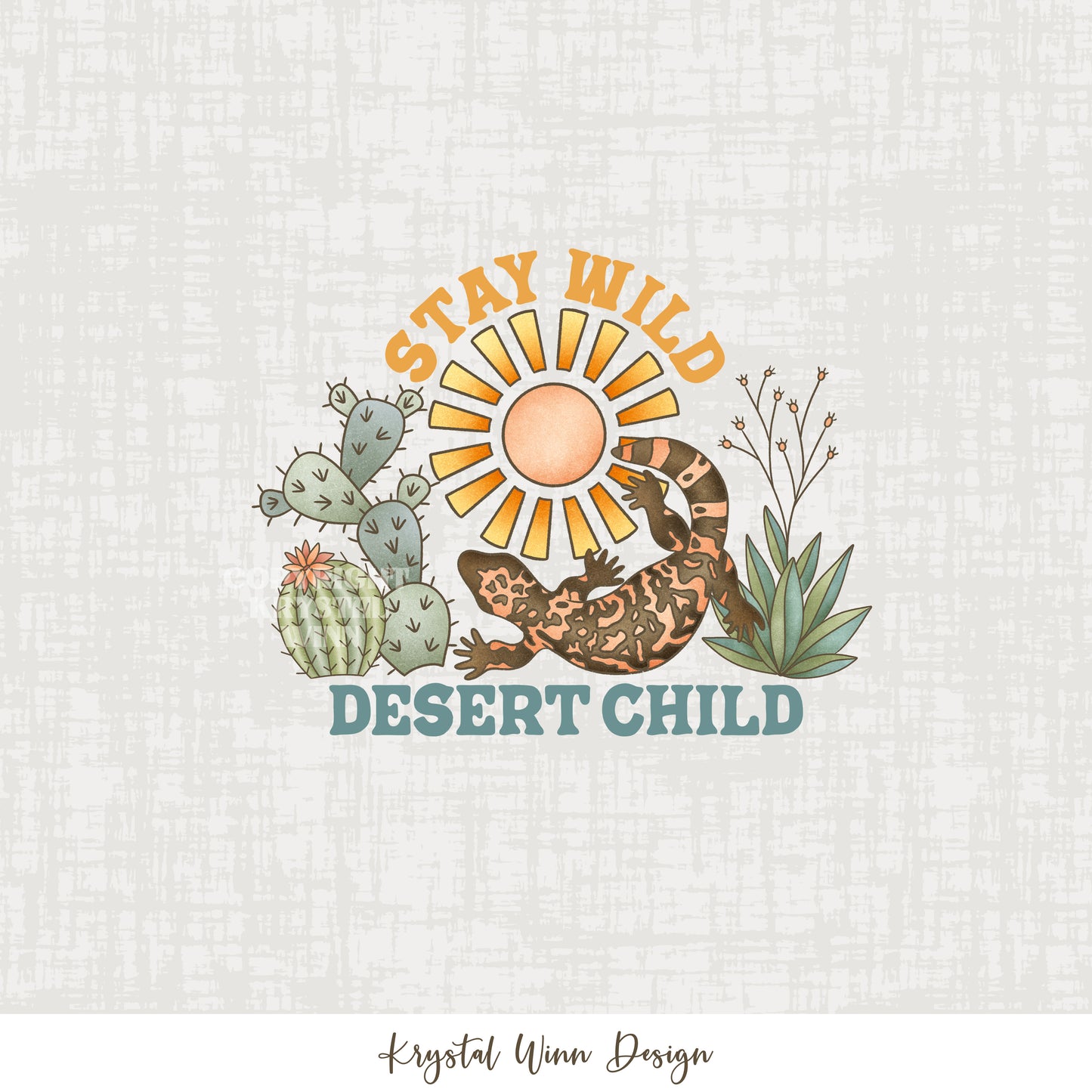 Desert Child Panel KW484