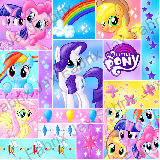 Pony Collage ZR166