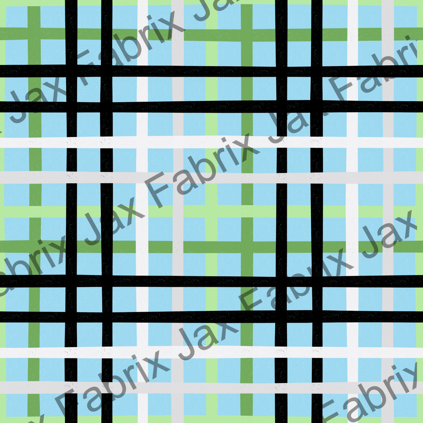 Moo Cow Blue Plaid RAE124