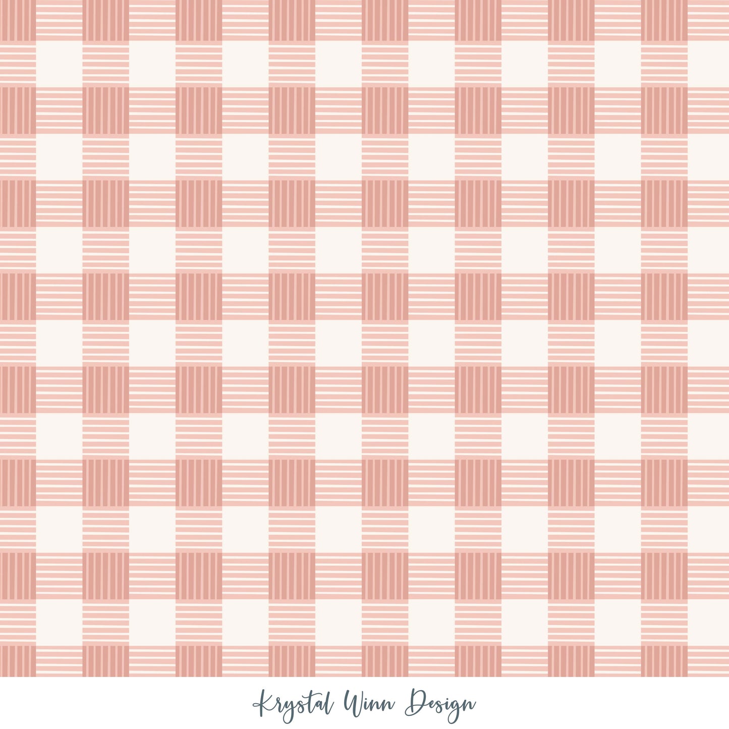 Down South Gingham Pink KW65